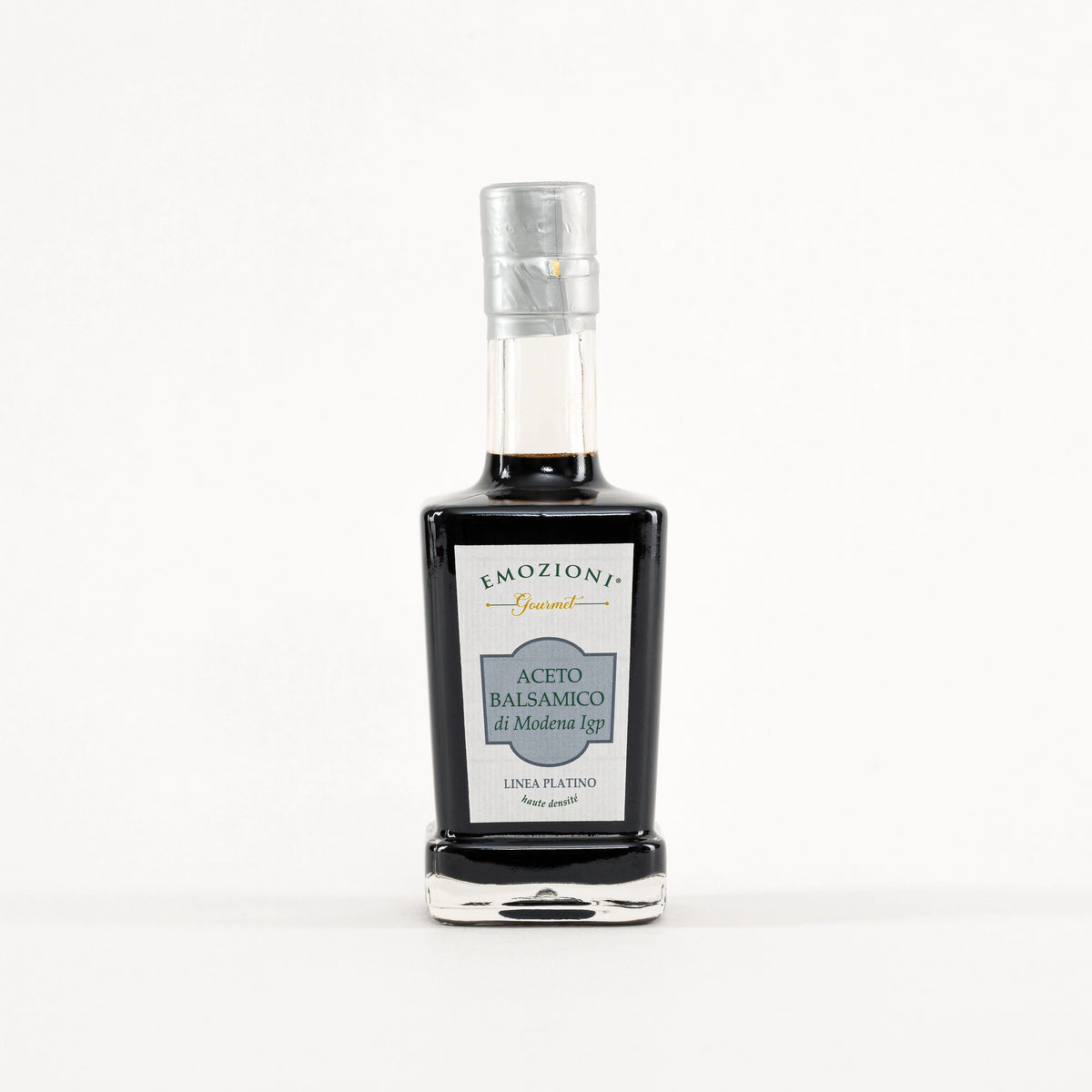 Aceto Balsamico di Modena IGP - Linea Platino - 250 ml - Emozioni Gourmet