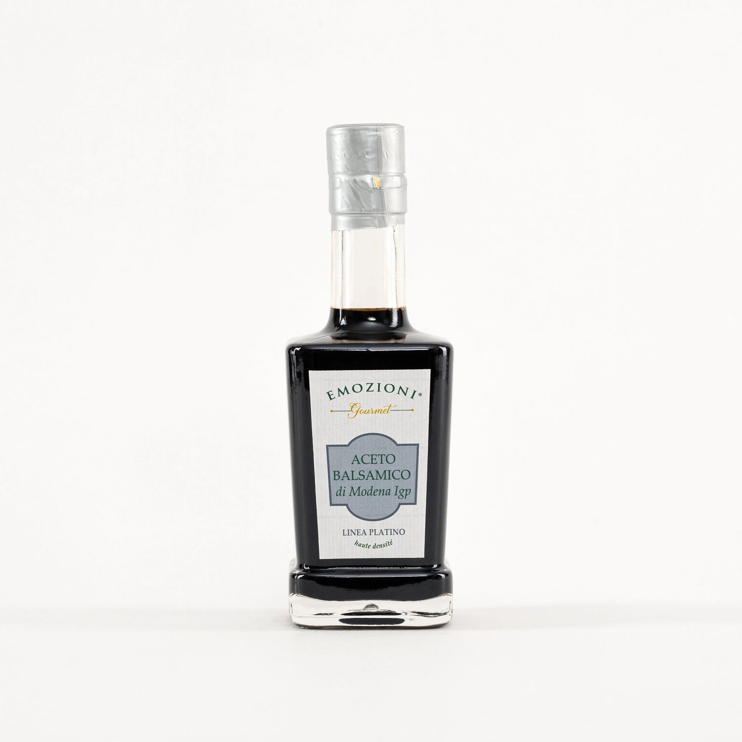 Aceto Balsamico di Modena IGP - Linea Platino - 250 ml - Emozioni Gourmet