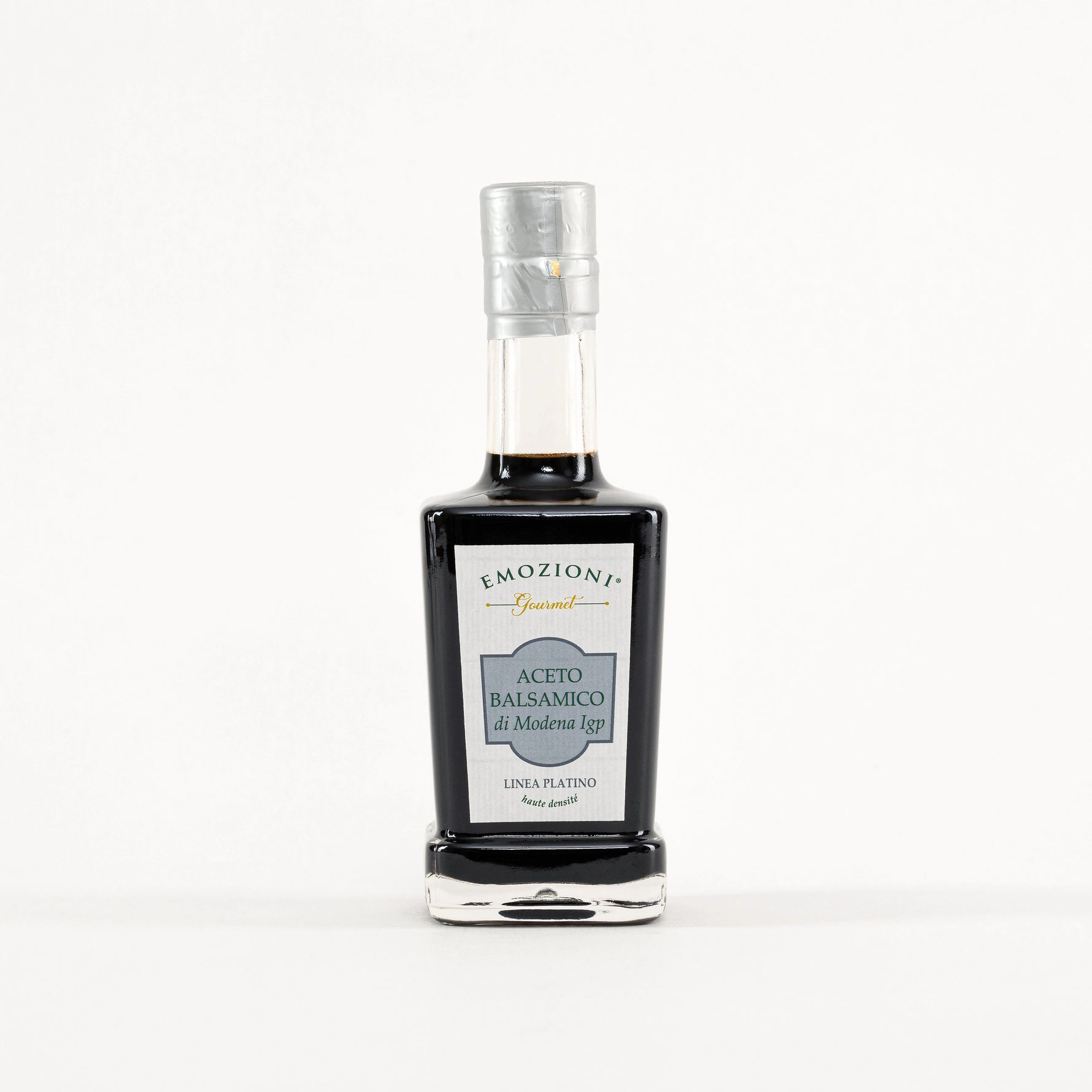 Aceto Balsamico di Modena IGP - Linea Platino - 250 ml - Emozioni Gourmet