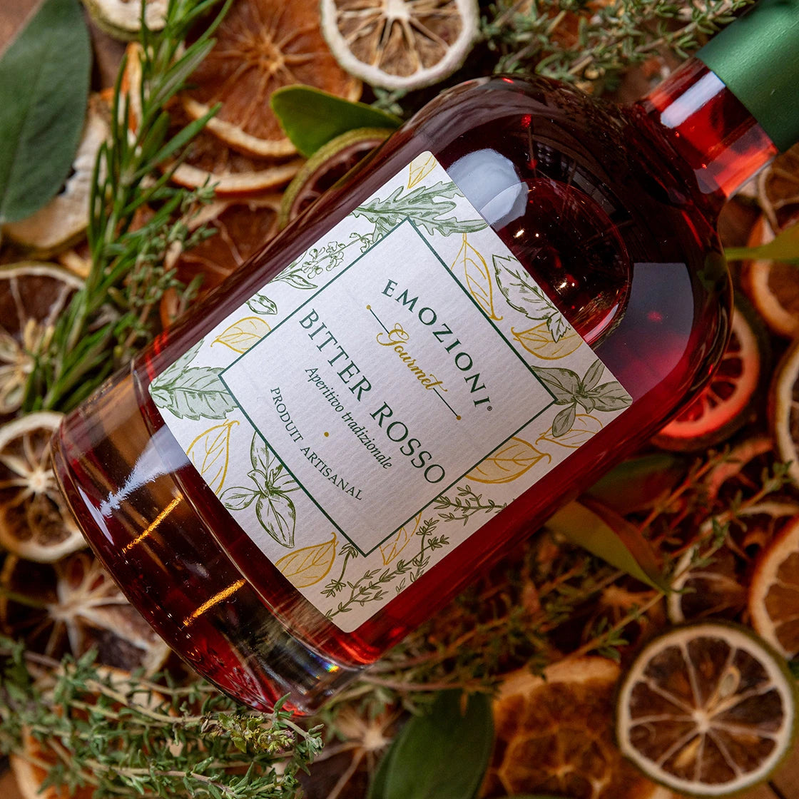 Bitter Rosso - L'apéritif traditionnel - 1L - Emozioni Gourmet