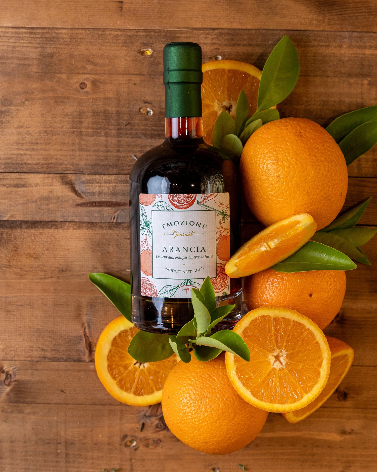 Arancia - Liqueur aux oranges amères de Sicile - 500 ml - Emozioni Gourmet
