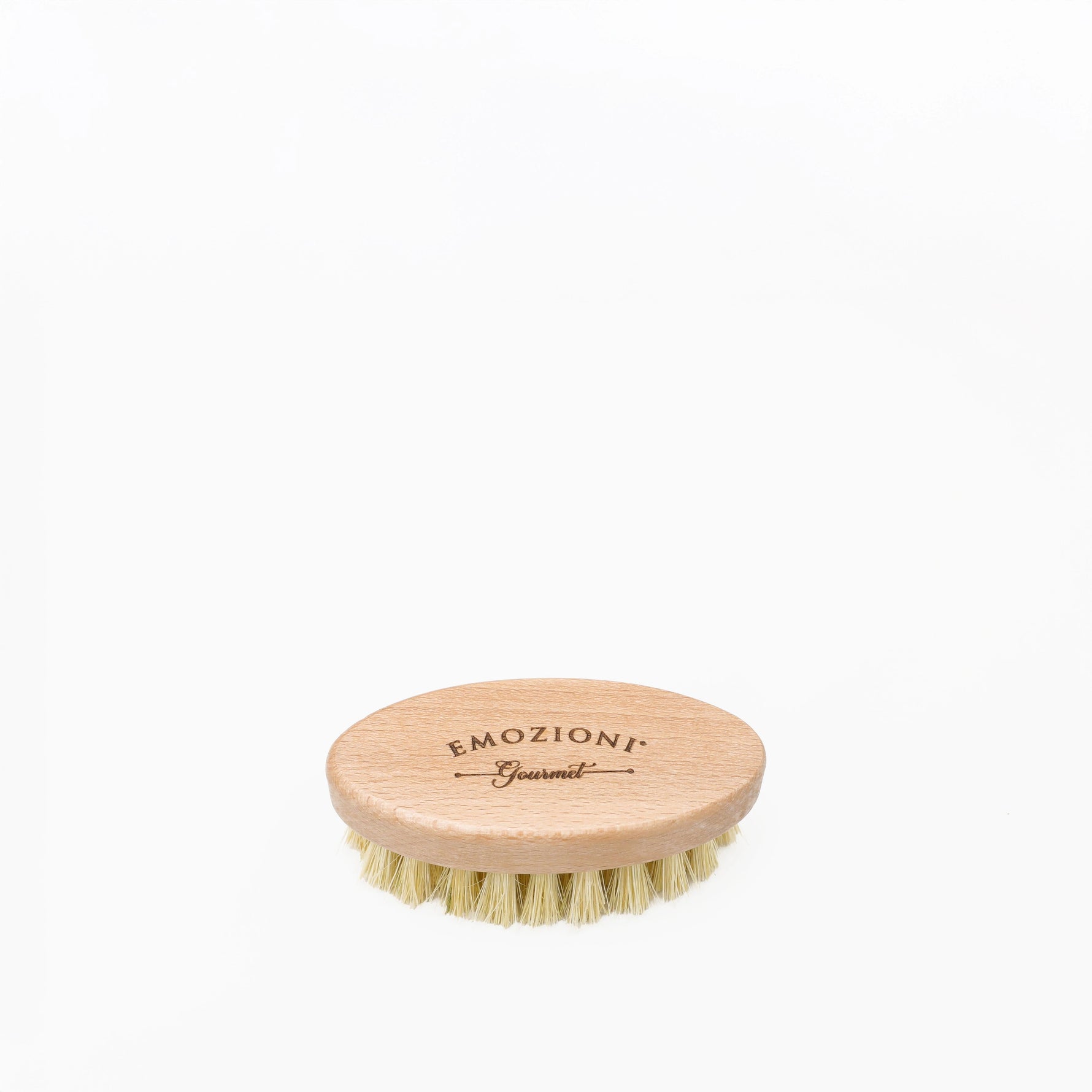 Brosse à truffe en bois d'hêtre et fibres naturelles de Tampico - Emozioni Gourmet