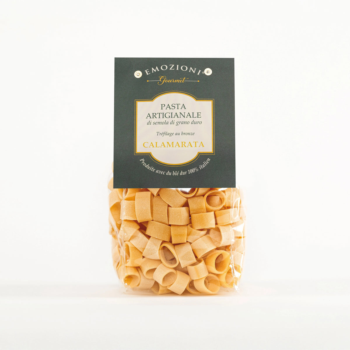Calamarata gigante pâtes artisanales - pouilles - 500 g - Emozioni Gourmet