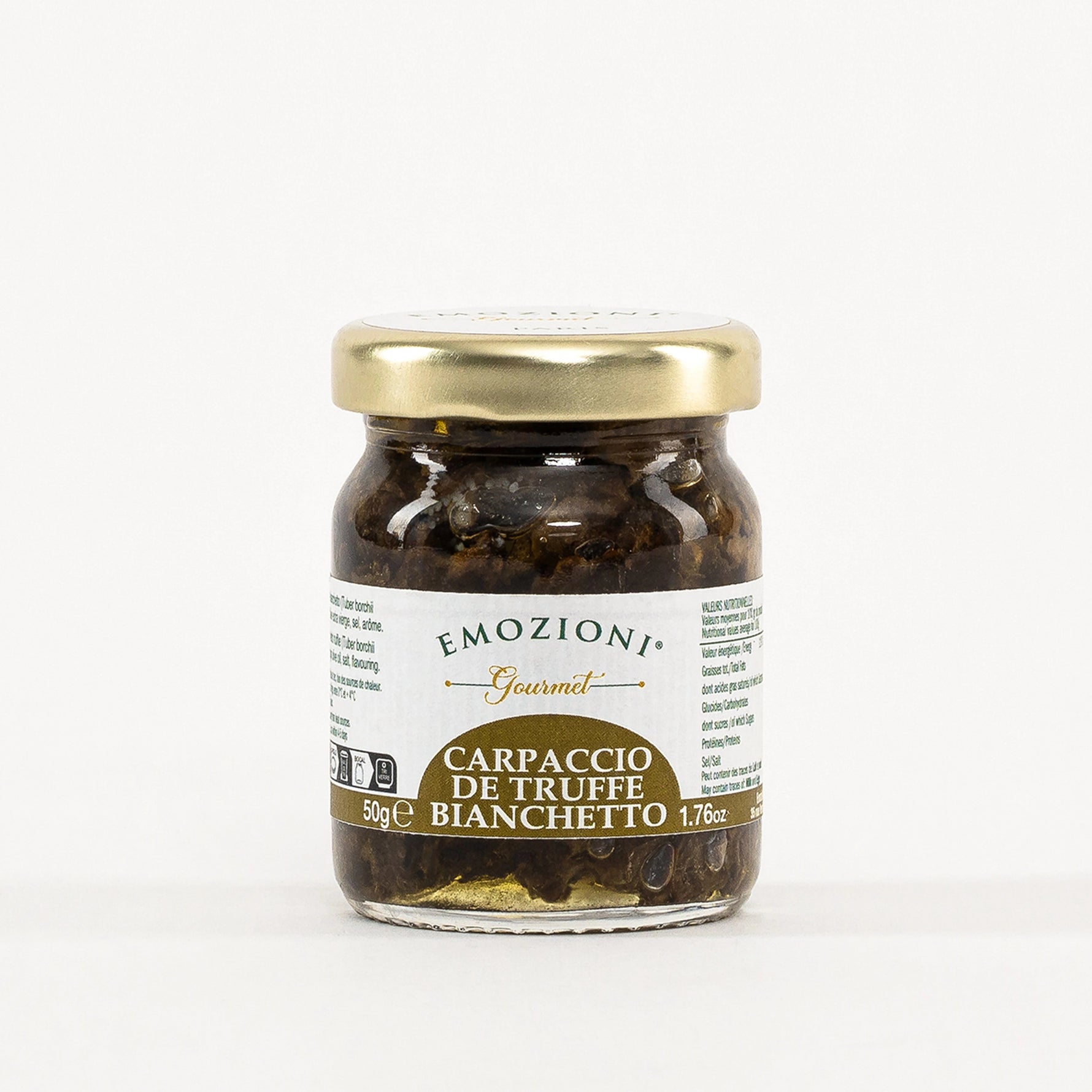 Carpaccio de truffe bianchetto - 50 g - Emozioni Gourmet