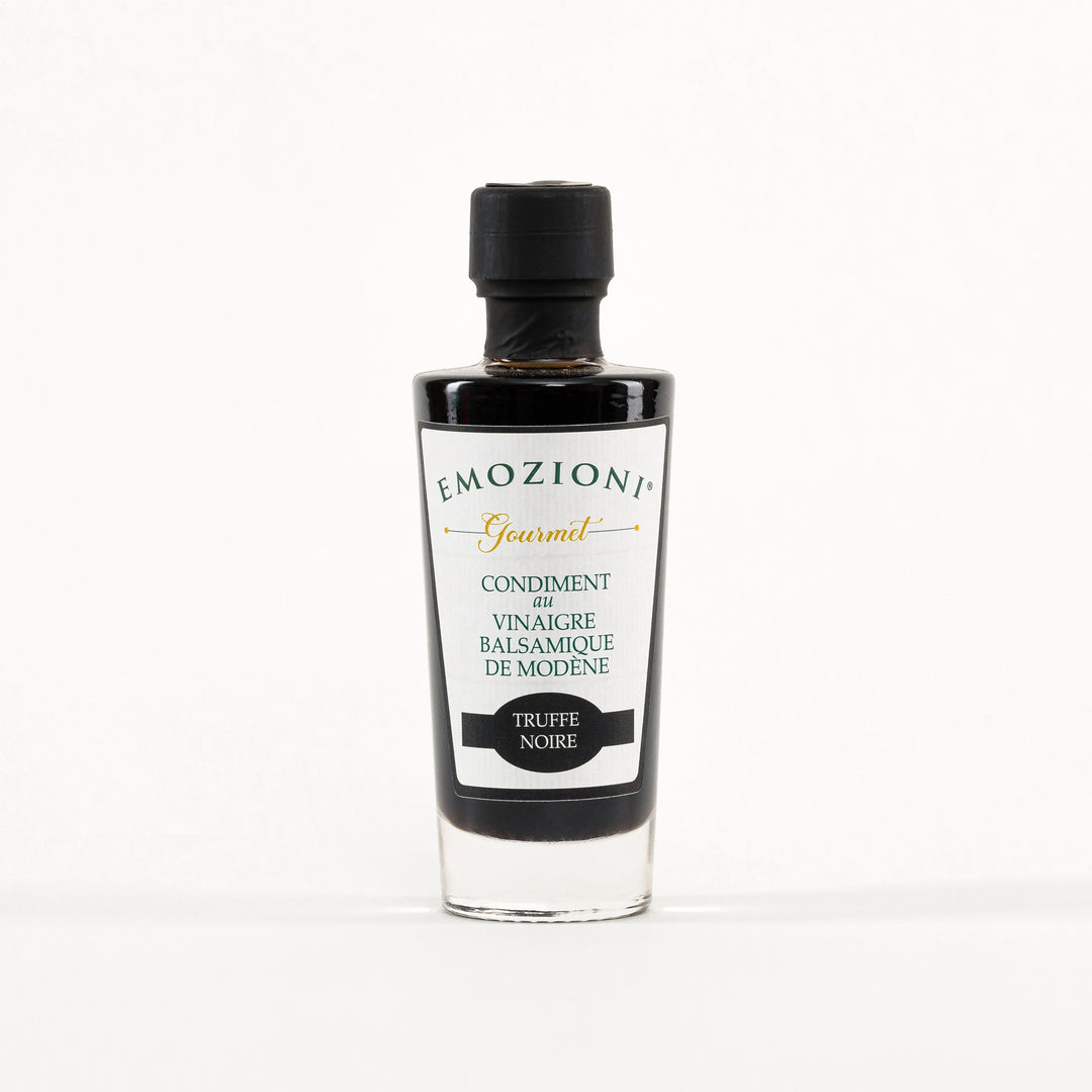 Condiment au vinaigre balsamique de Modène à la truffe noire - 100 ml - Emozioni Gourmet