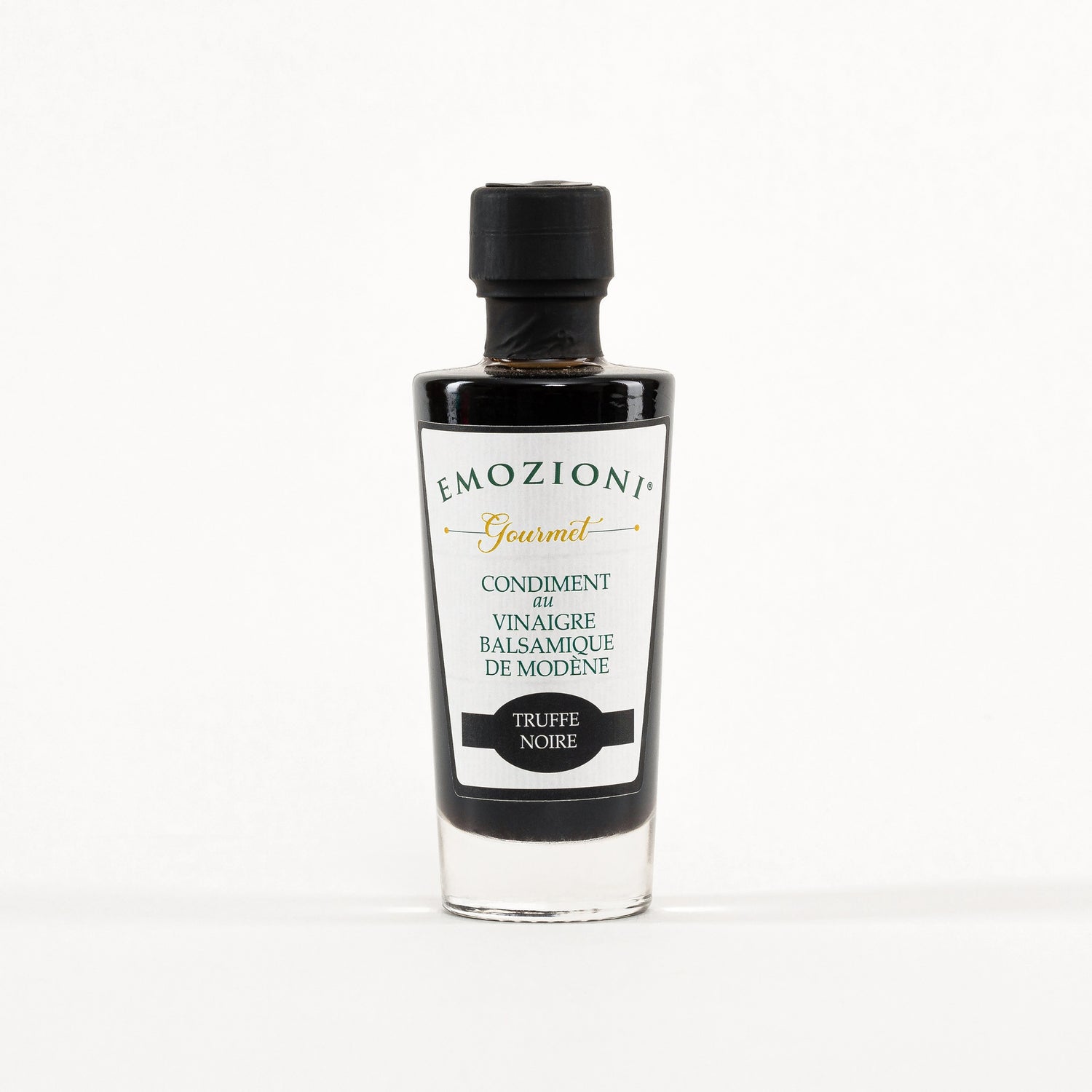 Condiment au vinaigre balsamique de Modène à la truffe noire - 100 ml - Emozioni Gourmet