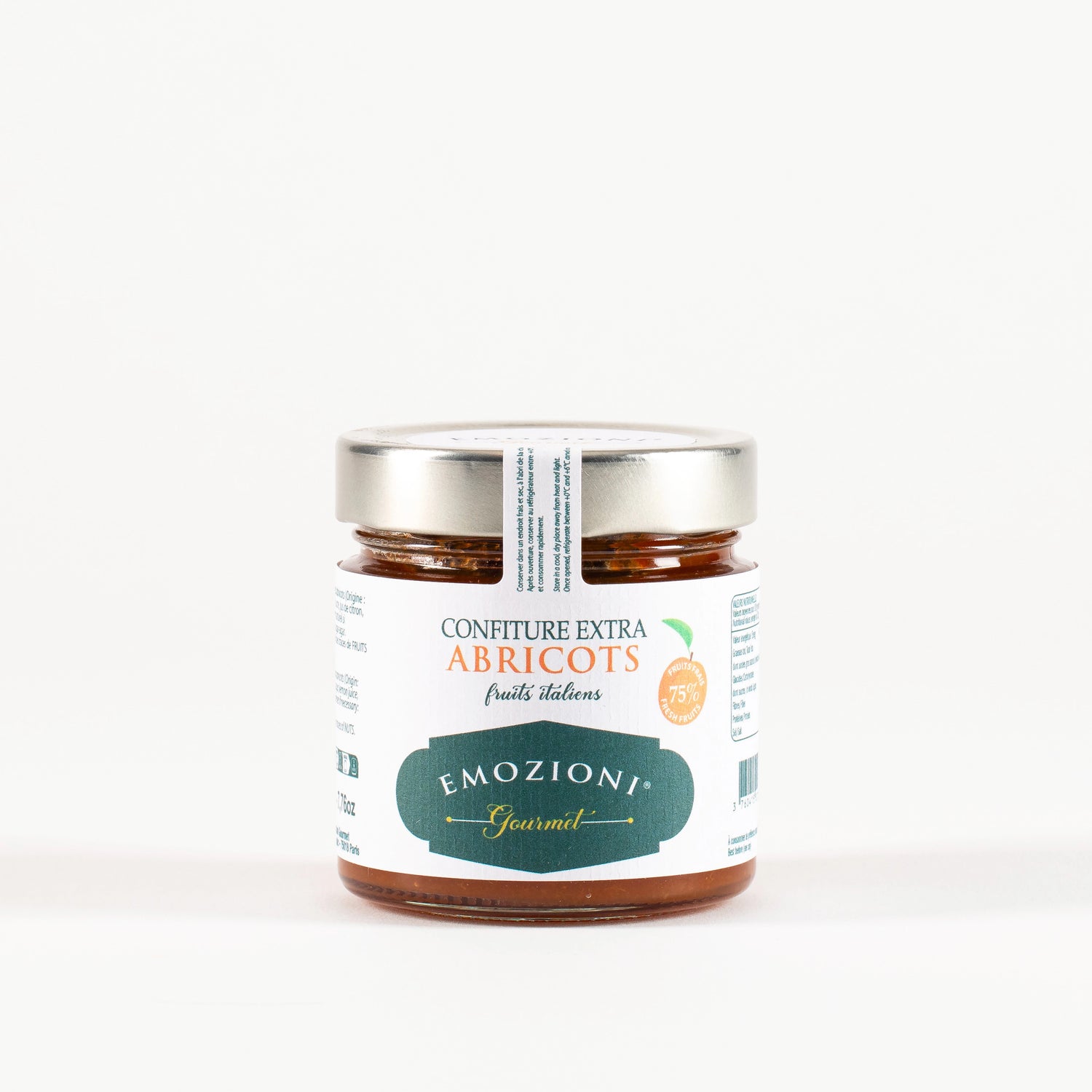 Confiture extra d'abricots - 220 g - Emozioni Gourmet