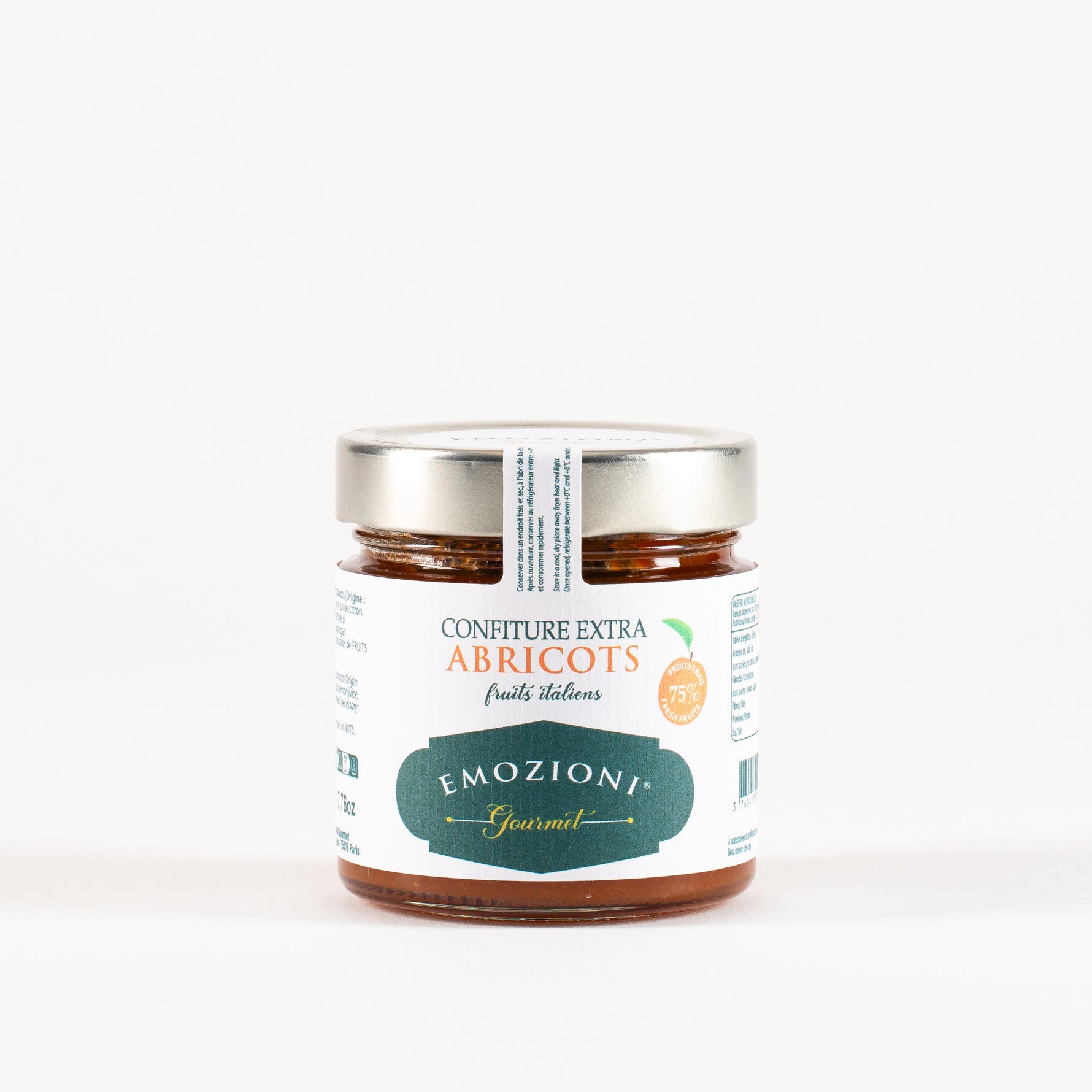Confiture extra d'abricots - 220 g - Emozioni Gourmet