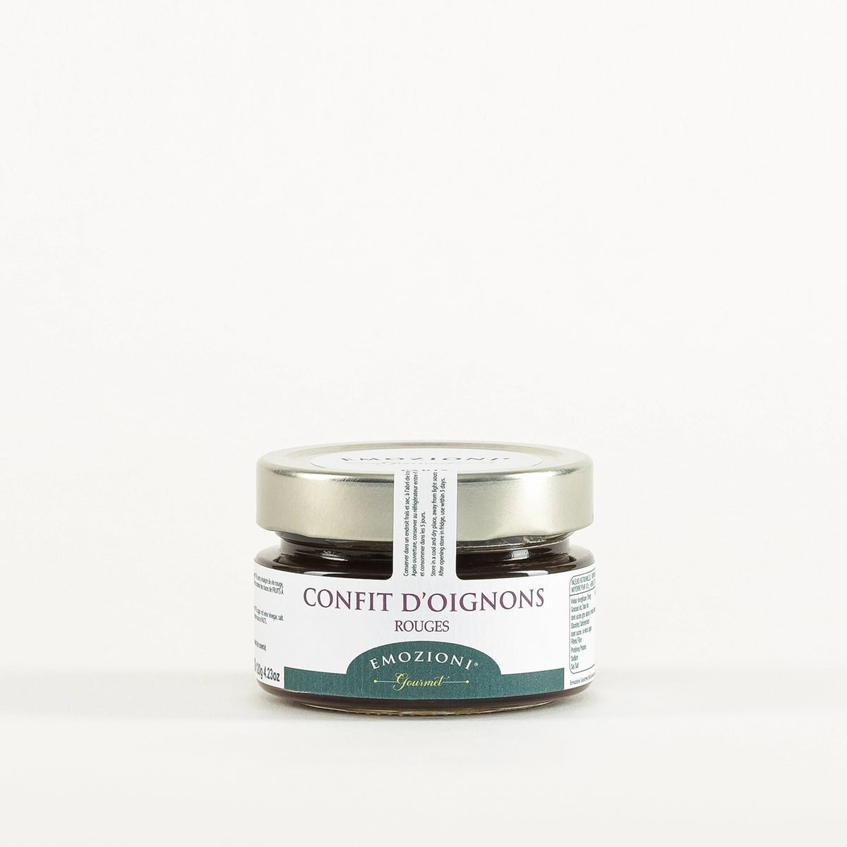 Confit d'oignons rouges - 120 g - Emozioni Gourmet