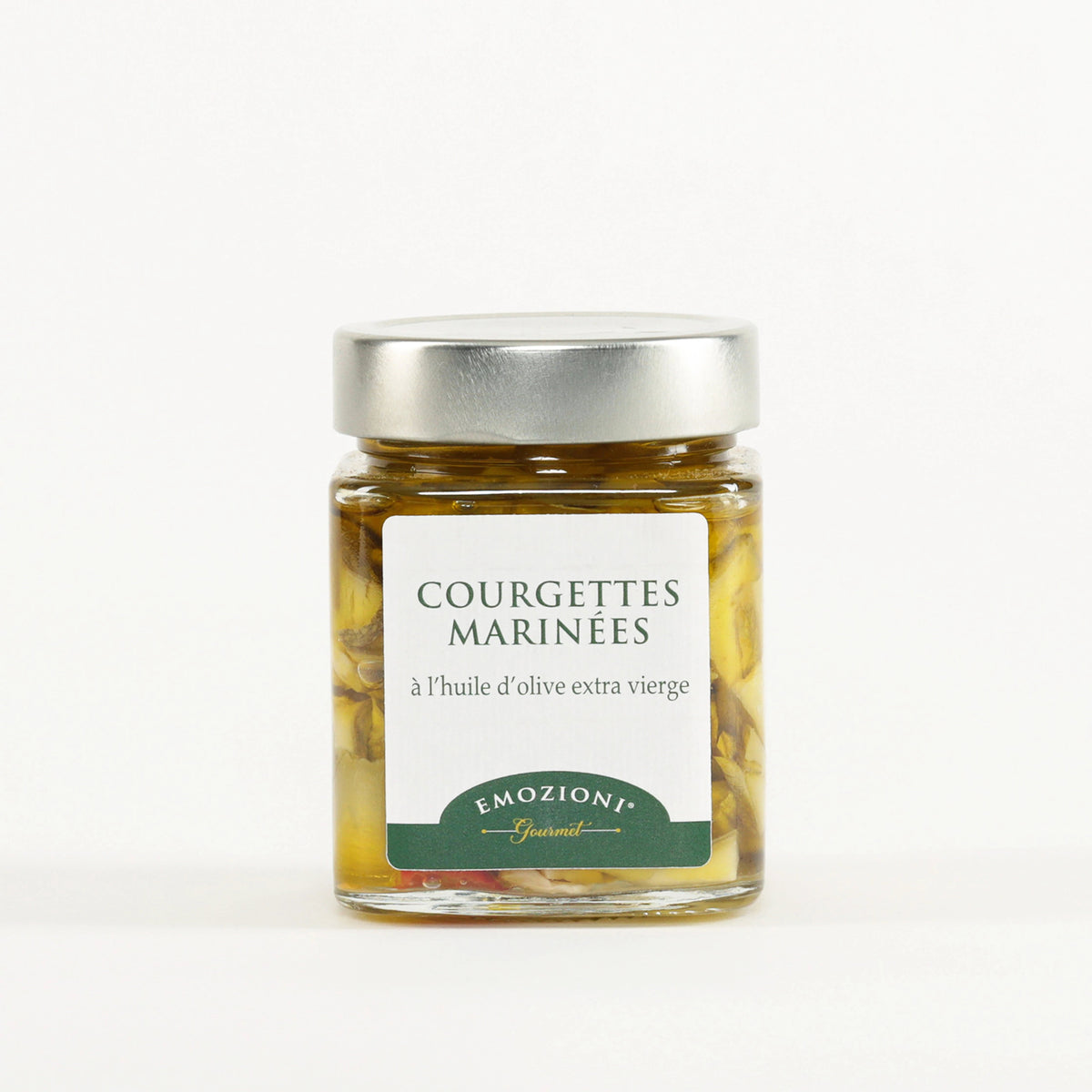 Courgettes marinées à l'huile d'olive extra vierge - 280 g - Emozioni Gourmet