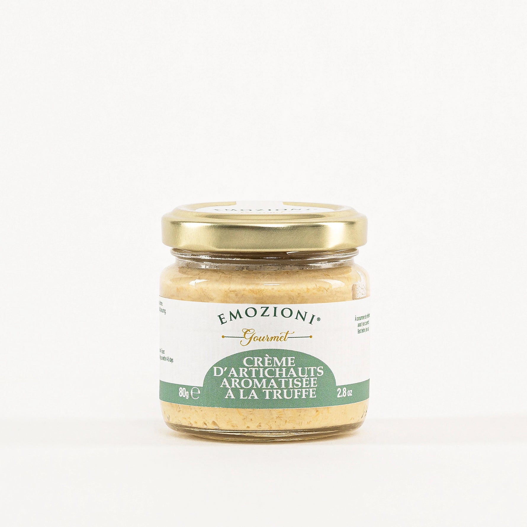 Crème d'artichauts aromatisée à la truffe - 80 g - Emozioni Gourmet