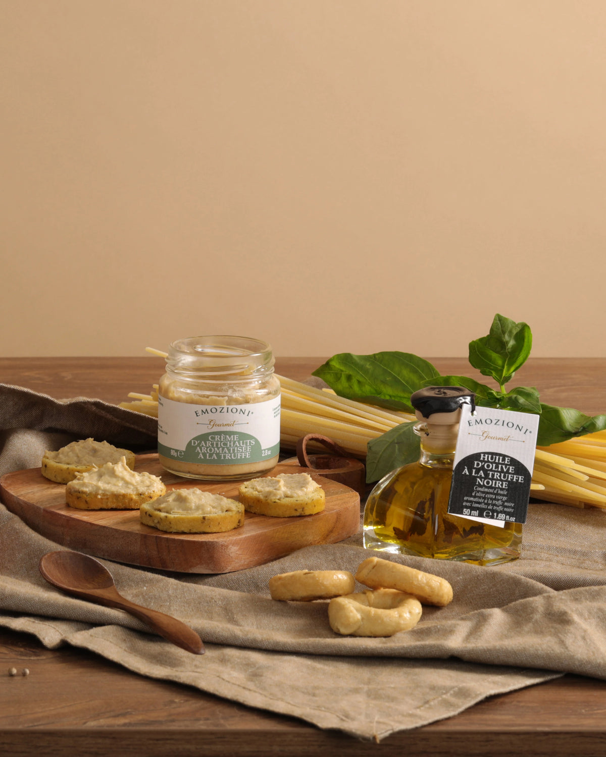 Crème d'artichauts aromatisée à la truffe - 80 g - Emozioni Gourmet
