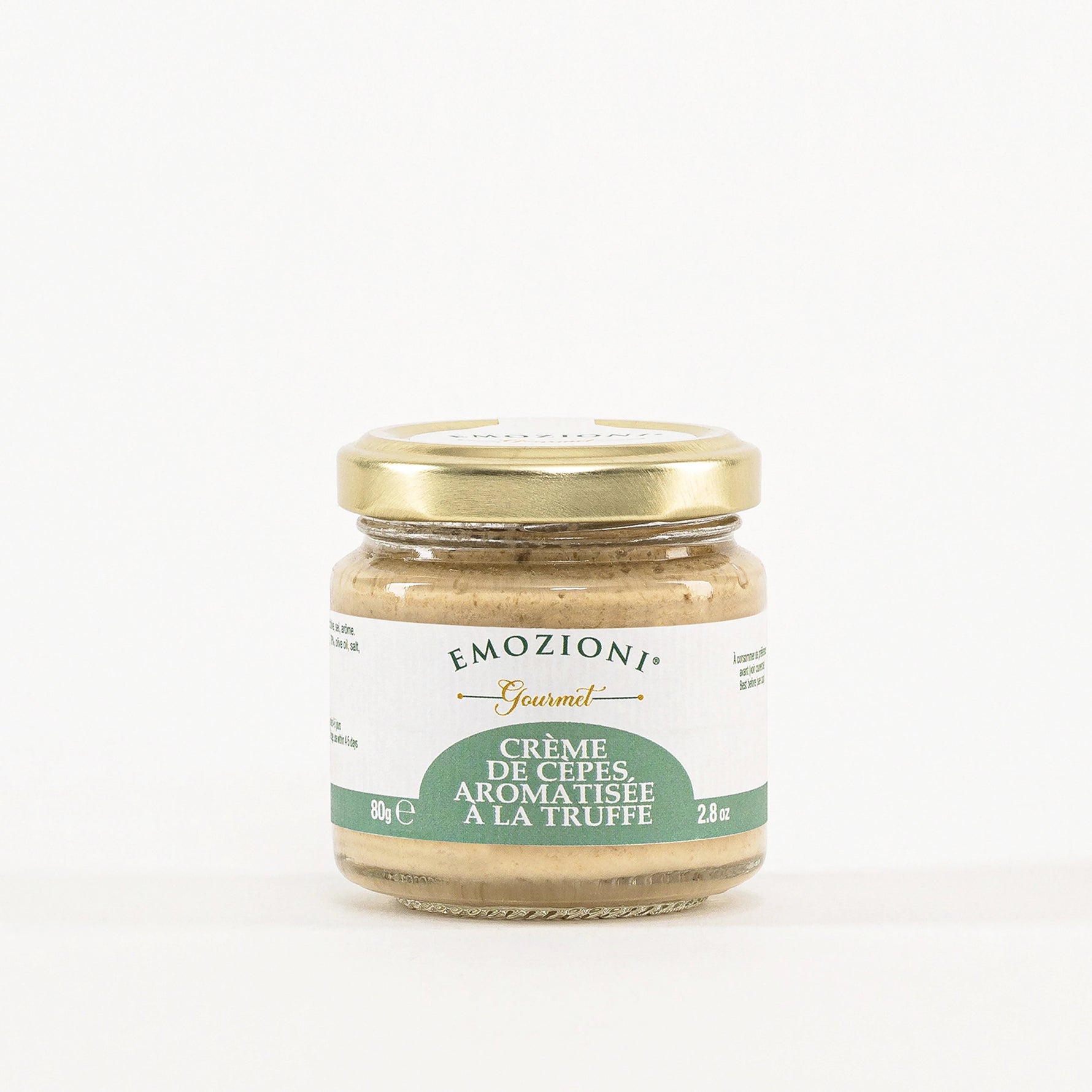Crème de cèpes aromatisée à la truffe - 80 g - Emozioni Gourmet