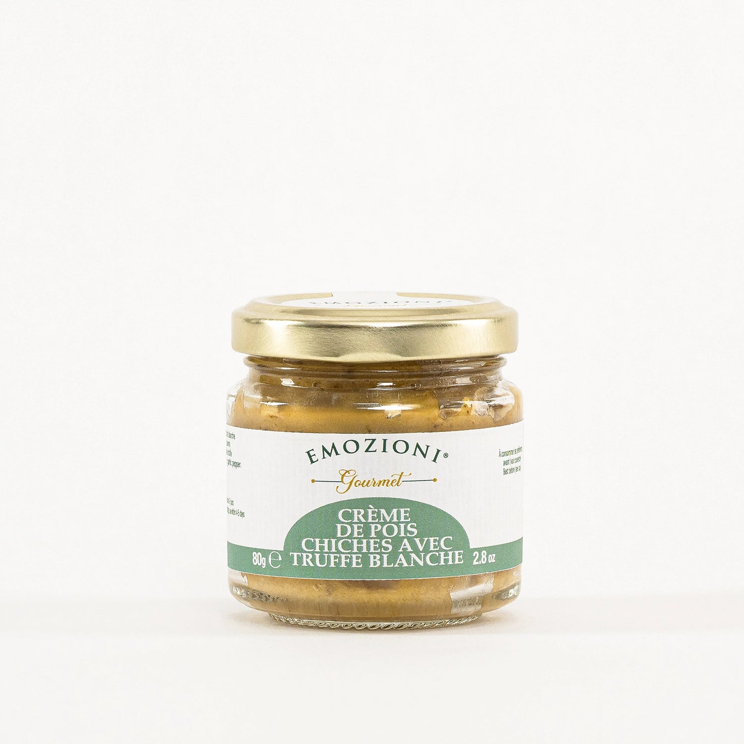 Crème de pois chiches avec truffe blanche - 80 g - Emozioni Gourmet