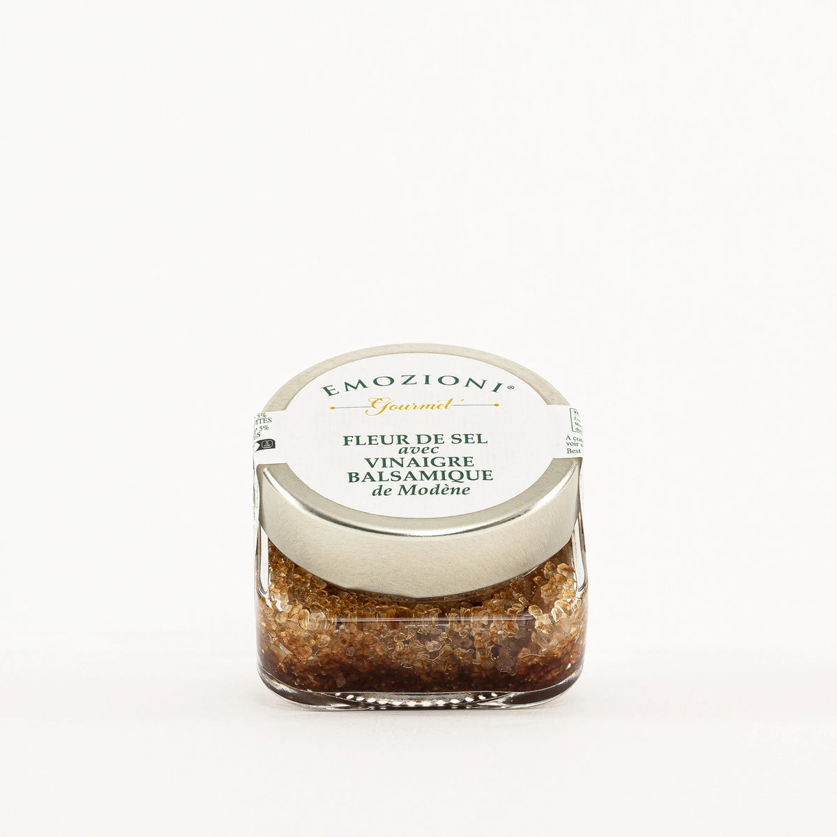 Fleur de sel avec vinaigre balsamique de Modène IGP - 95 g - Emozioni Gourmet