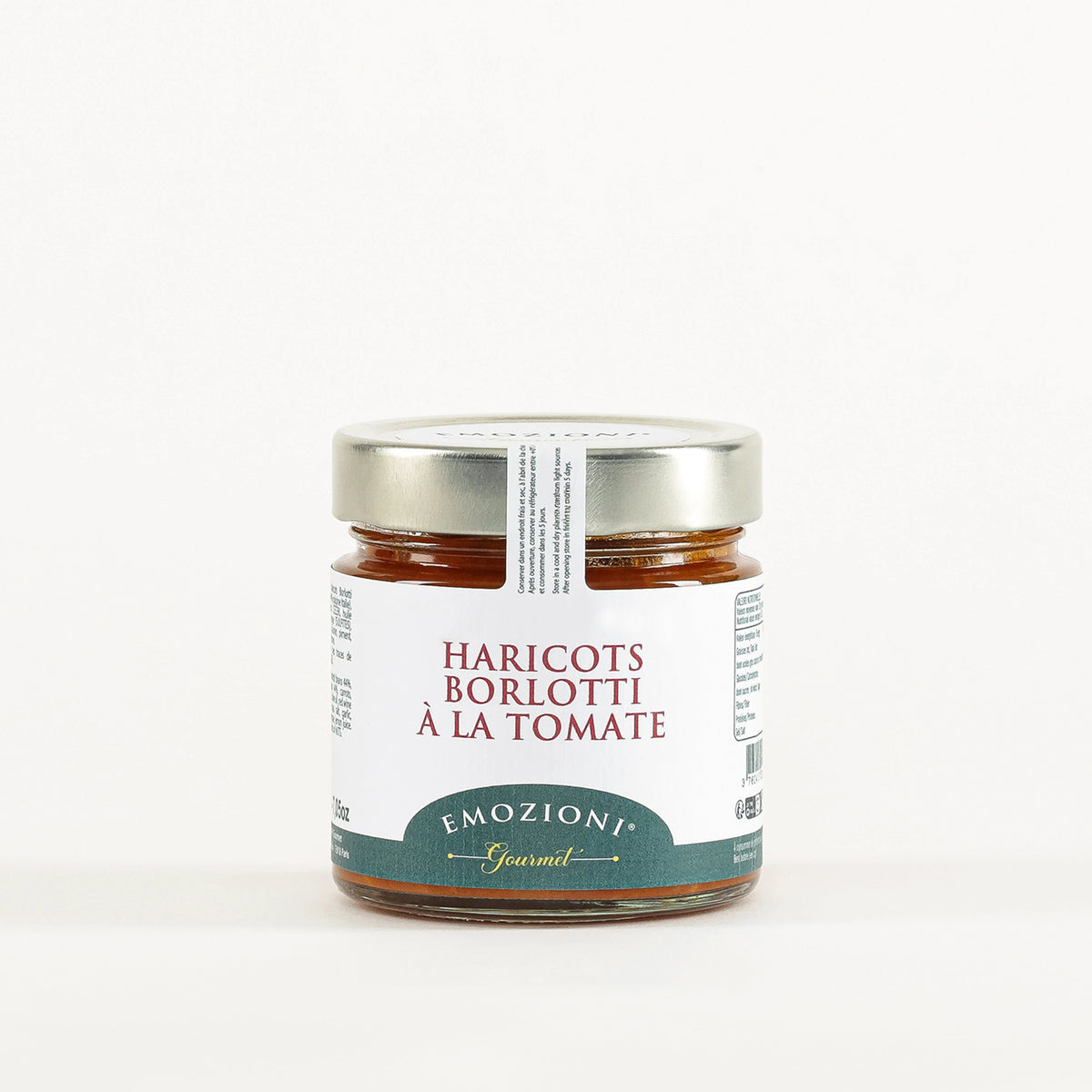 Haricots Borlotti à la tomate - 200 g - Emozioni Gourmet