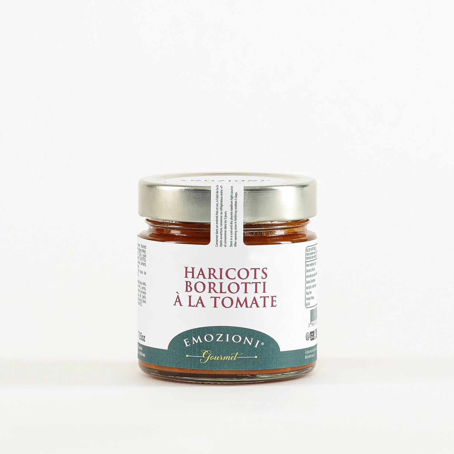 Haricots Borlotti à la tomate - 200 g - Emozioni Gourmet