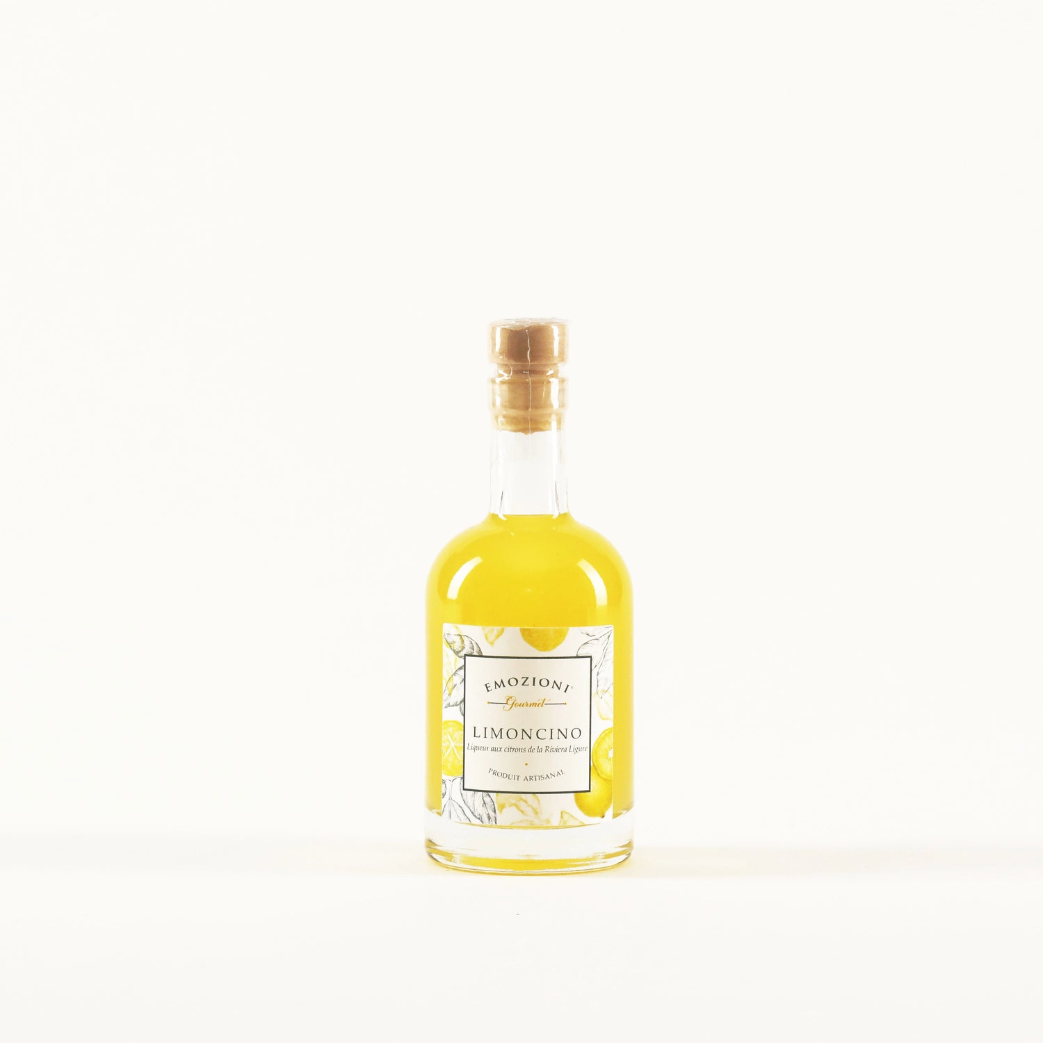 Limoncino - Liqueur aux citrons de la Riviera ligure - 100 ml - Emozioni Gourmet