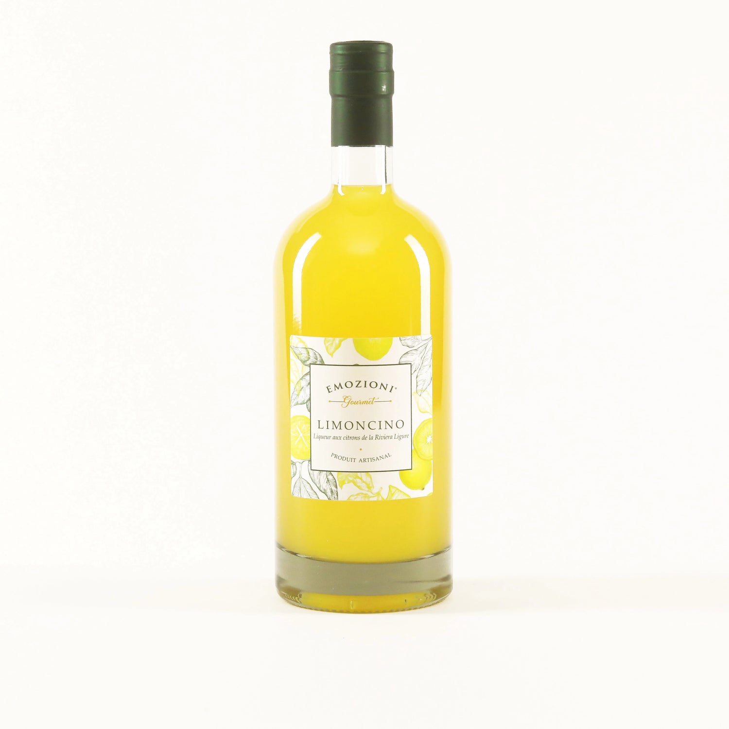 Limoncino - Liqueur aux citrons de la Riviera ligure - 1L - Emozioni Gourmet