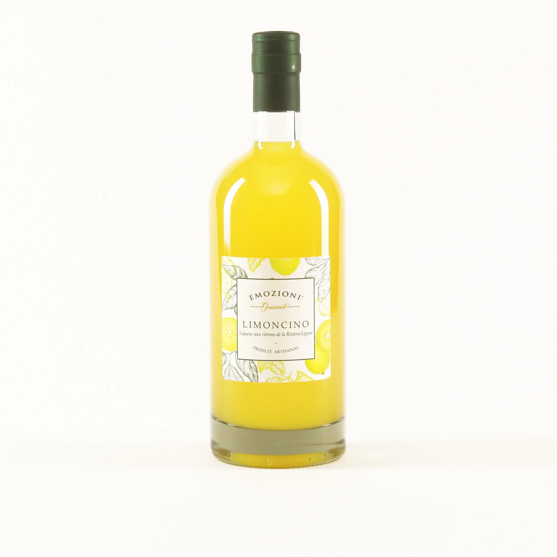Limoncino - Liqueur aux citrons de la Riviera ligure - 1L - Emozioni Gourmet