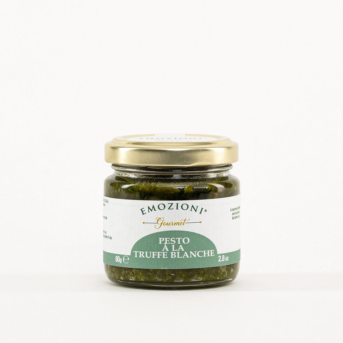 Pesto Genovese à la truffe blanche - 80 g - Emozioni Gourmet