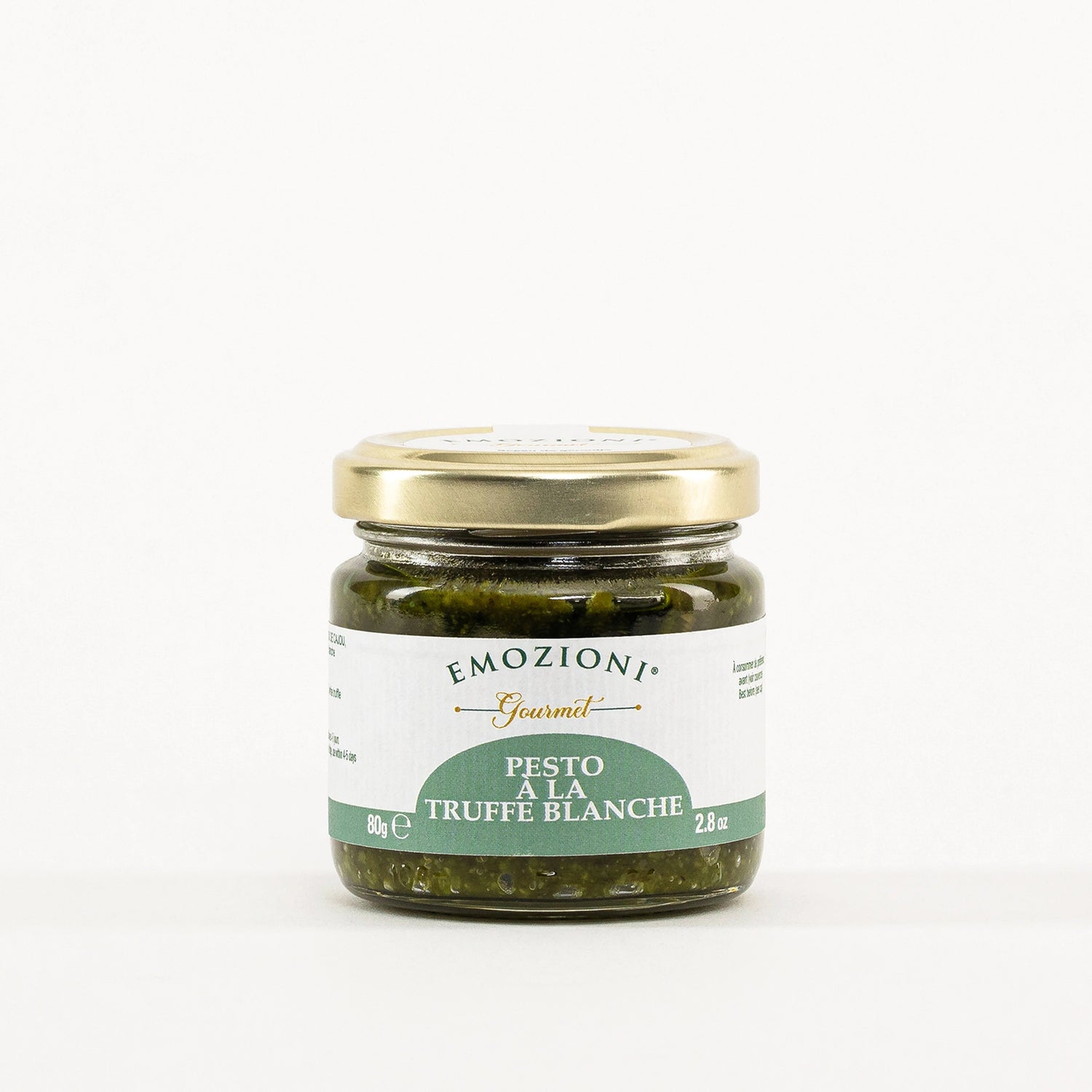 Pesto Genovese à la truffe blanche - 80 g - Emozioni Gourmet