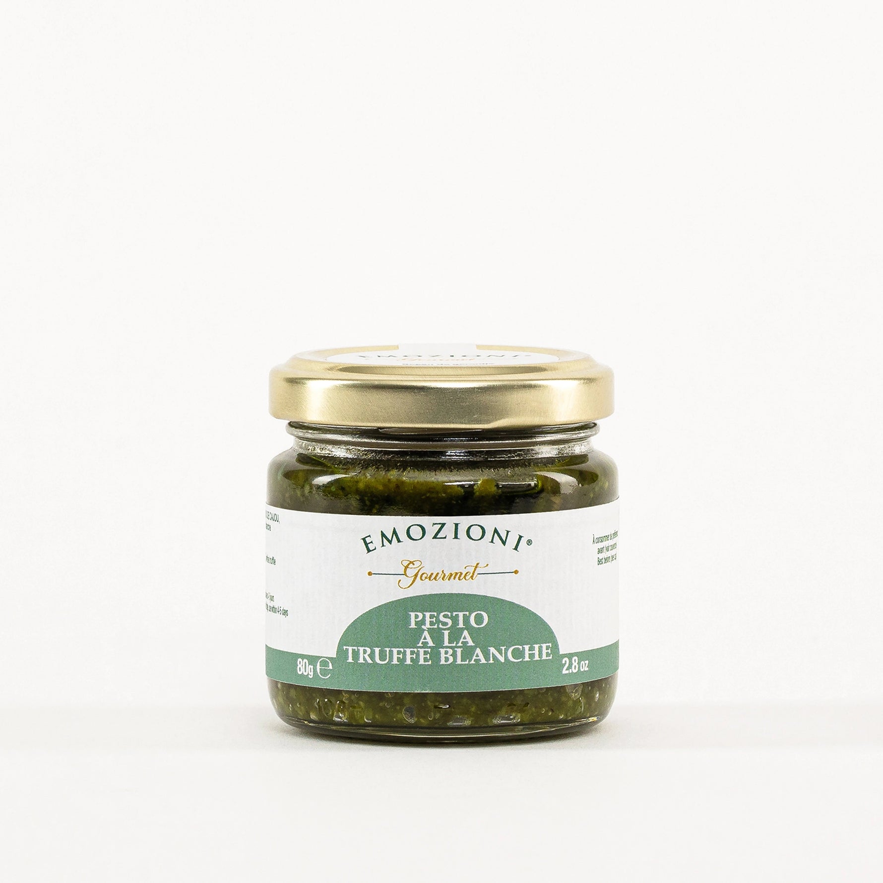Pesto Genovese à la truffe blanche - 80 g - Emozioni Gourmet