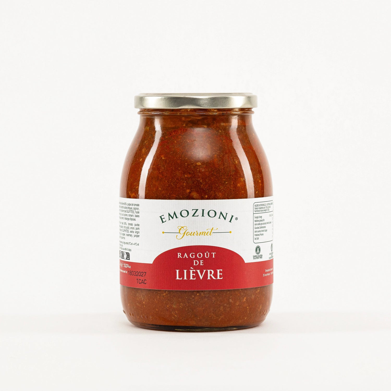 Ragoût de Lièvre - 1 kg - Emozioni Gourmet