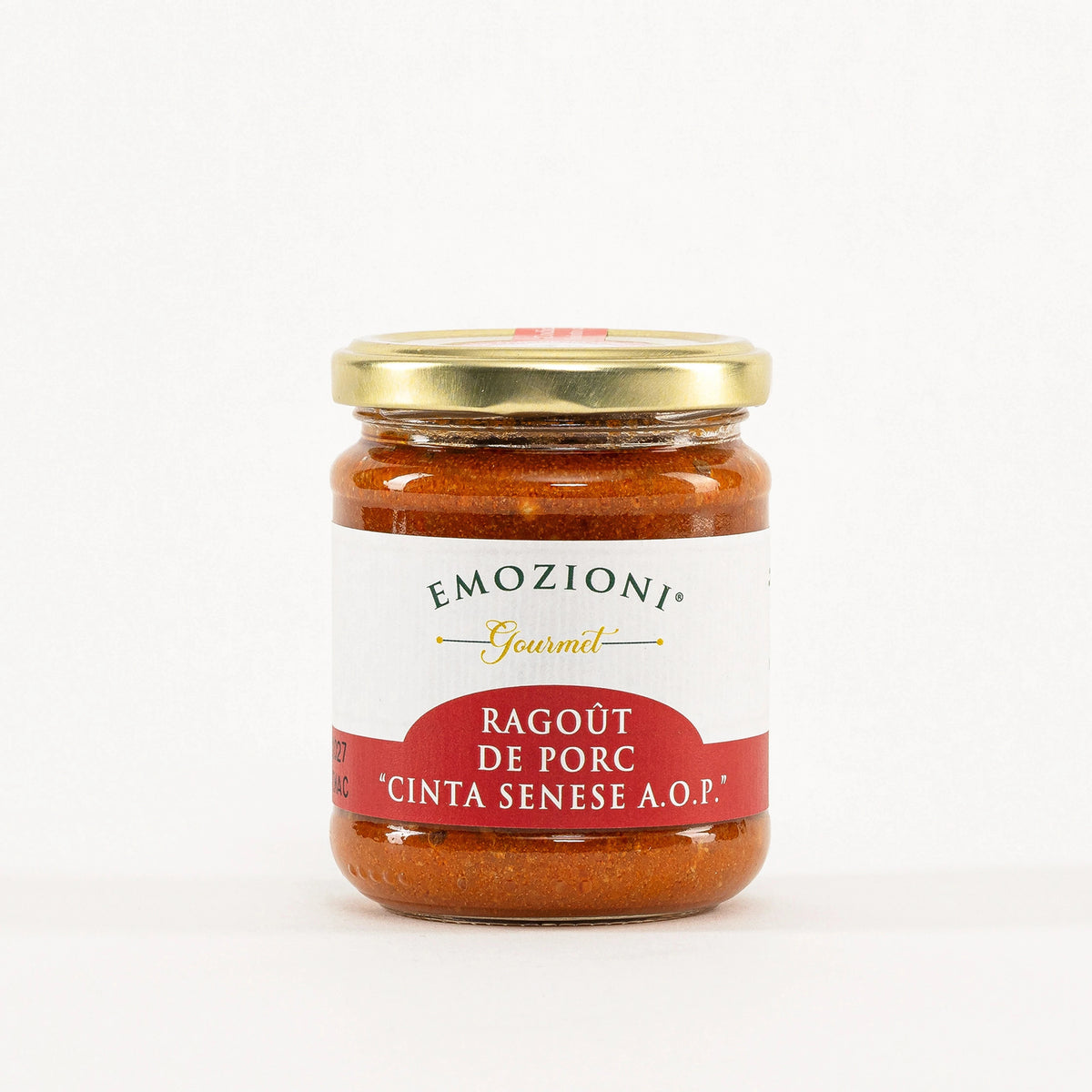 Ragoût de porc de "Cinta senese" AOP - 180 g - Emozioni Gourmet