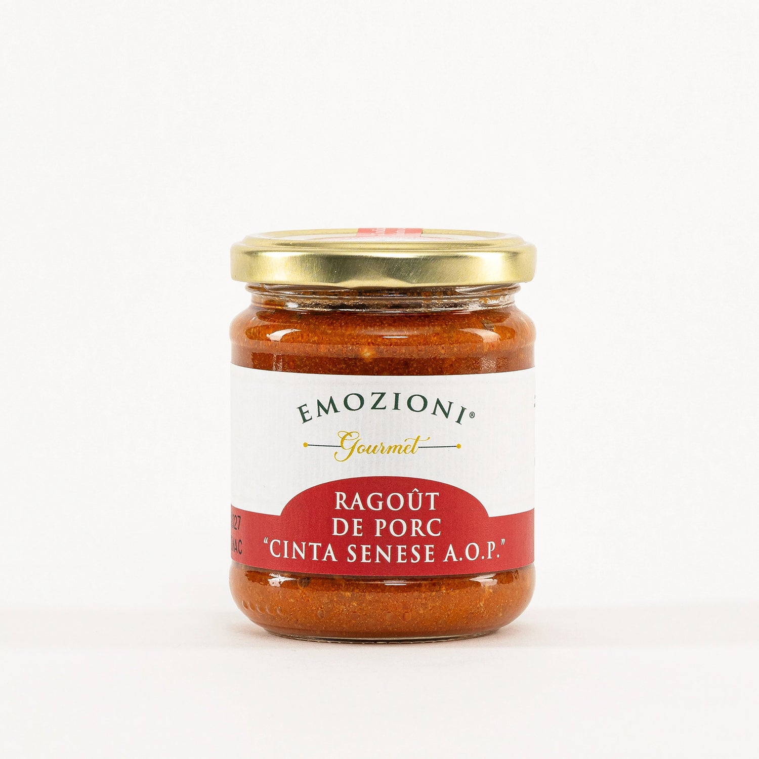 Ragoût de porc de "Cinta senese" AOP - 180 g - Emozioni Gourmet