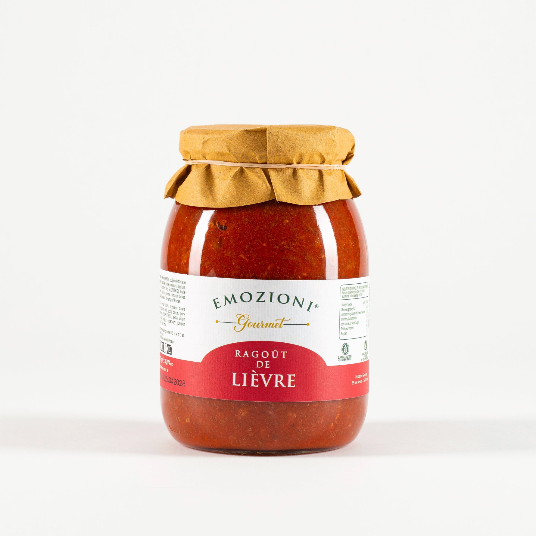 Ragoût de Lièvre - 1 kg - Emozioni Gourmet