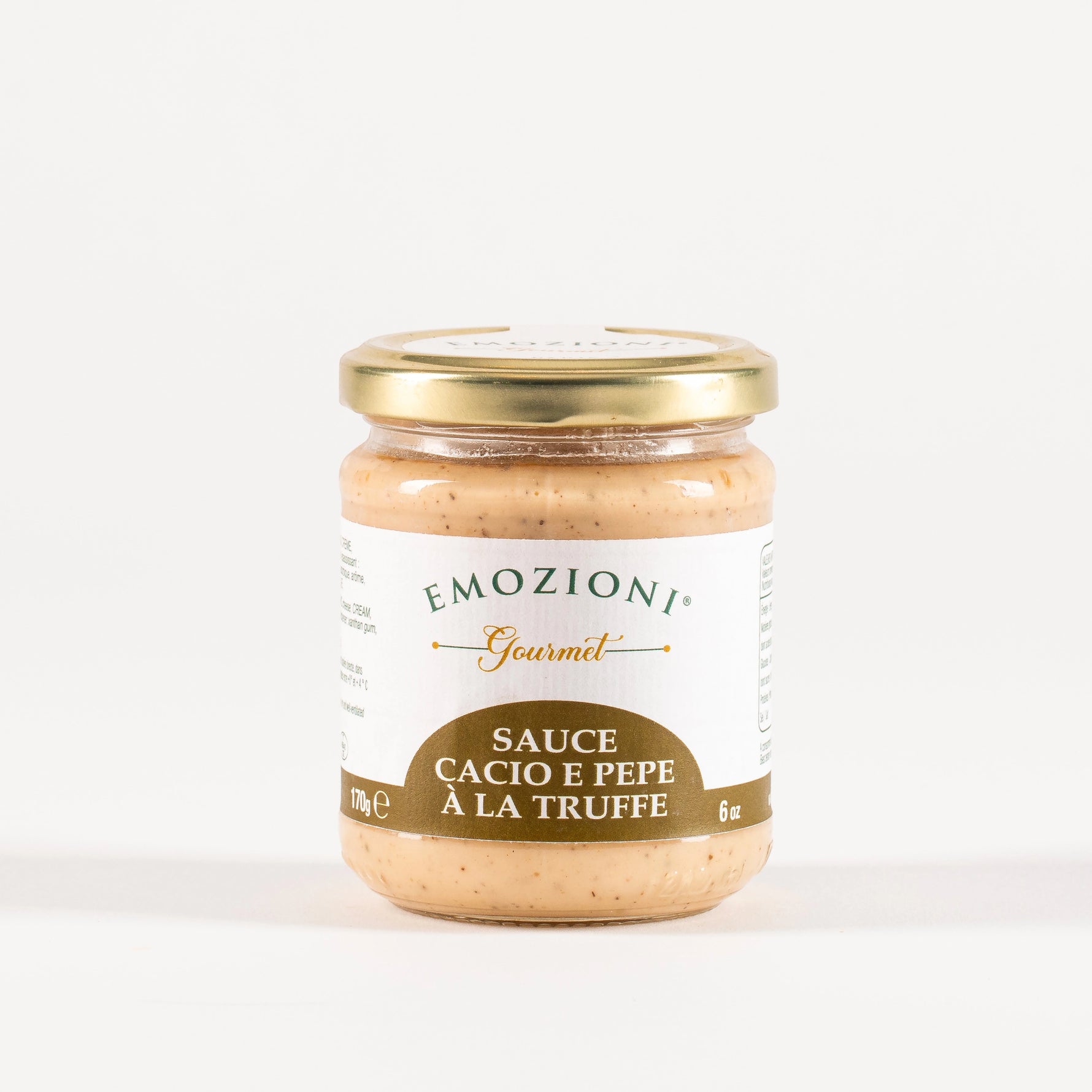 Sauce cacio e pepe à la truffe - 170 g - Emozioni Gourmet