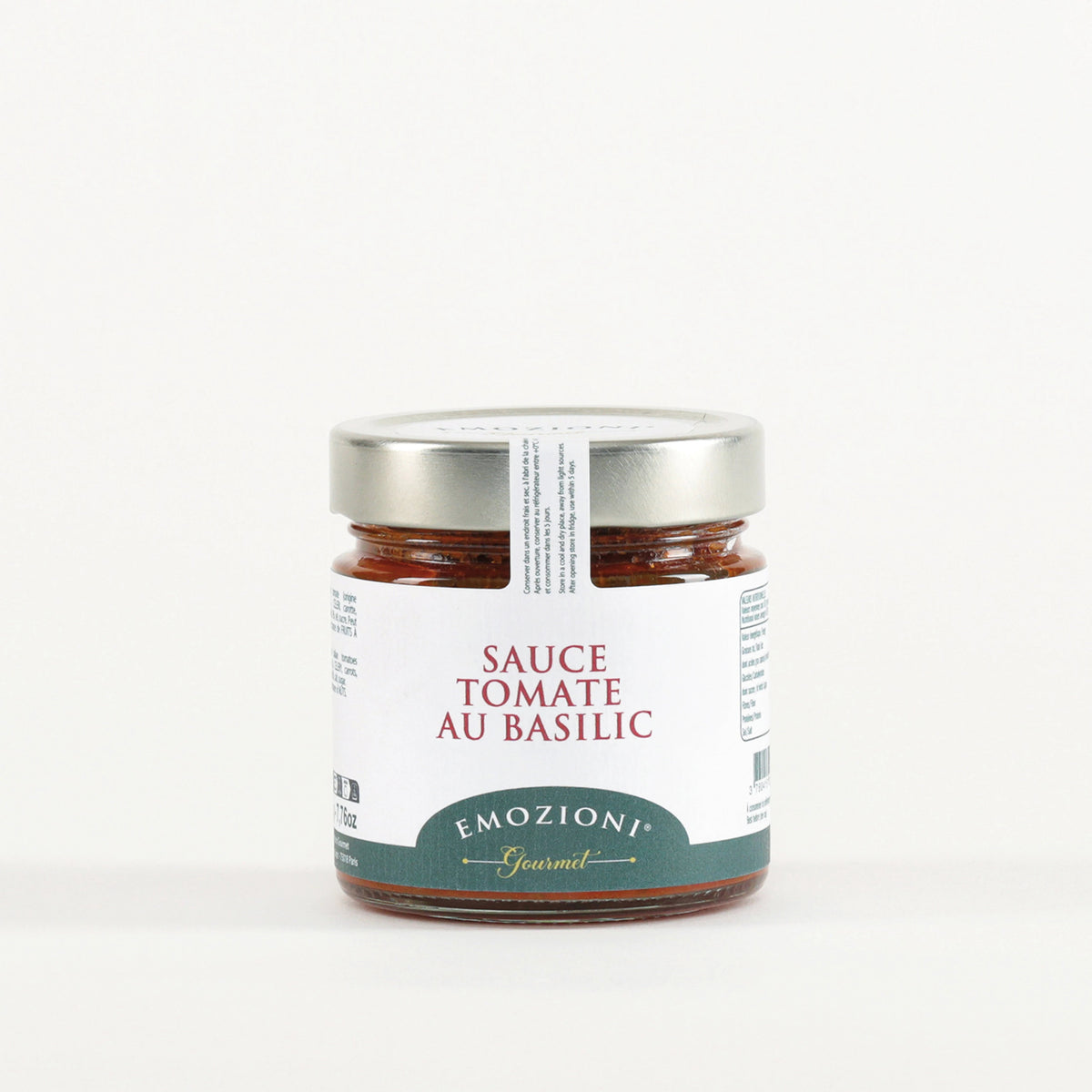 Sauce tomate au basilic - 220 g - Emozioni Gourmet