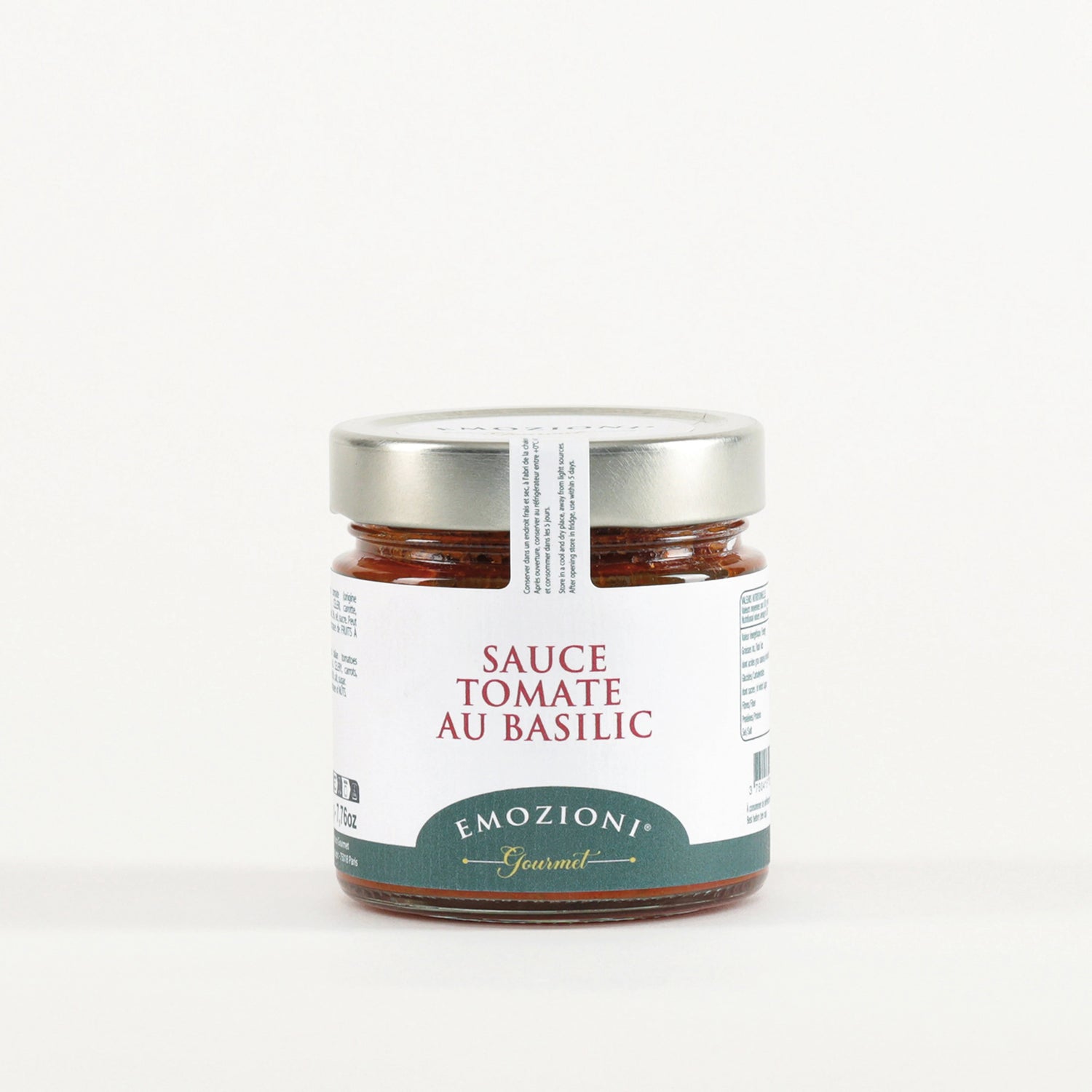 Sauce tomate au basilic - 220 g - Emozioni Gourmet
