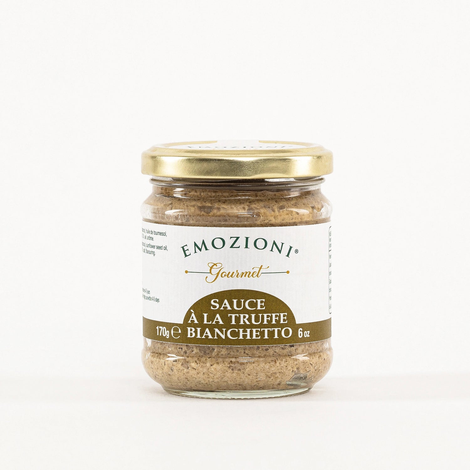 Sauce à la truffe bianchetto 2% - 170 g - Emozioni Gourmet
