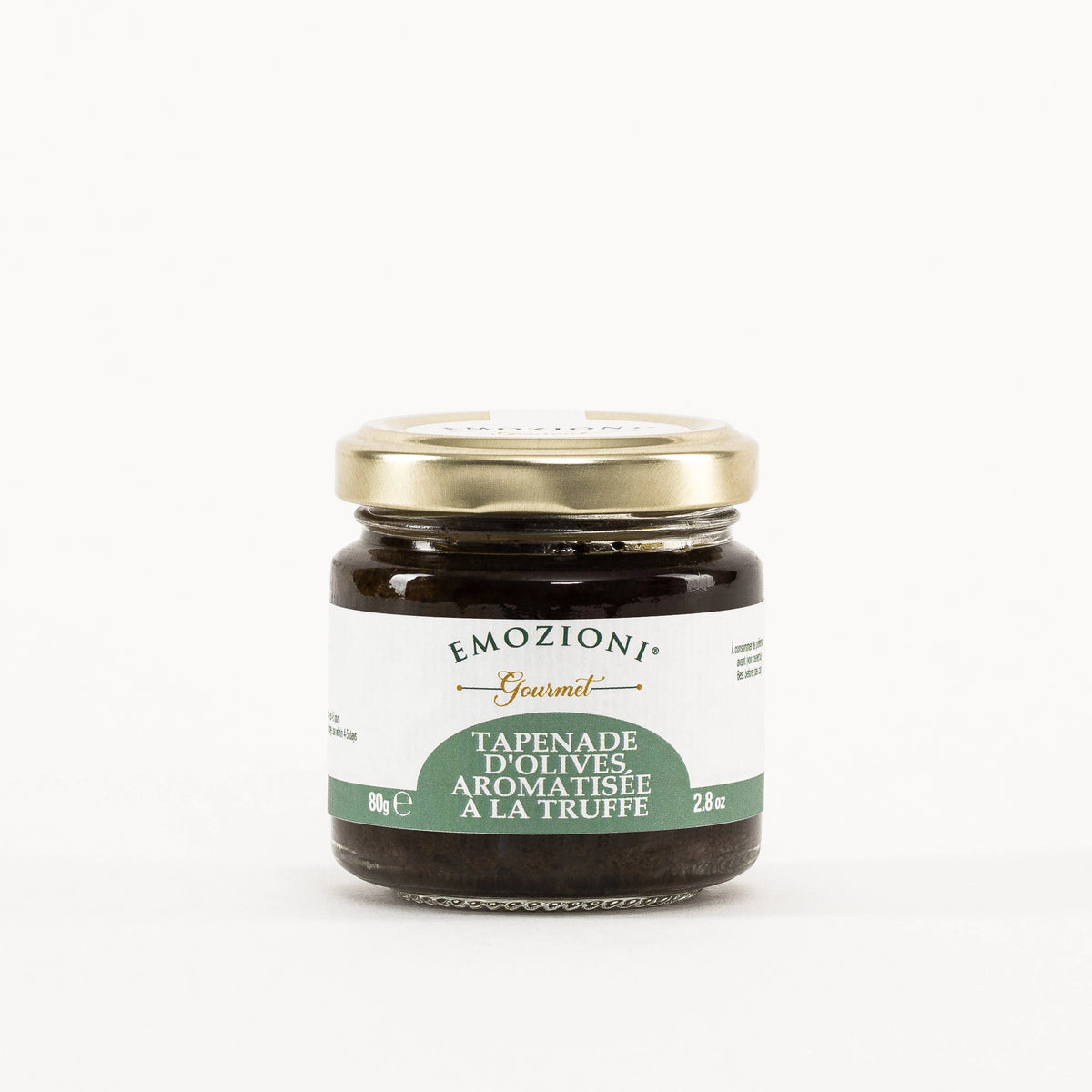 Tapenade d'olives aromatisée à la truffe - 80 g - Emozioni Gourmet