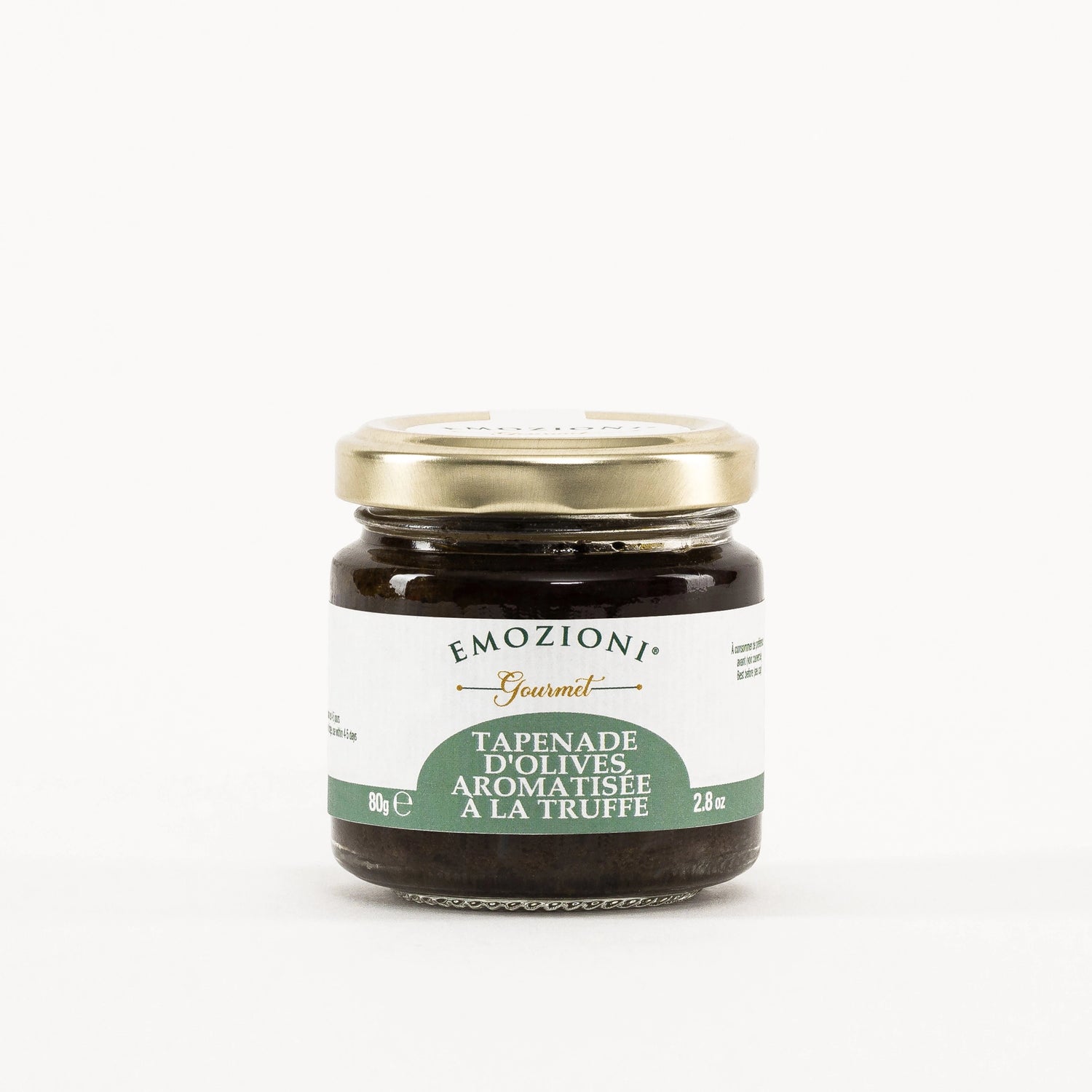 Tapenade d'olives aromatisée à la truffe - 80 g - Emozioni Gourmet