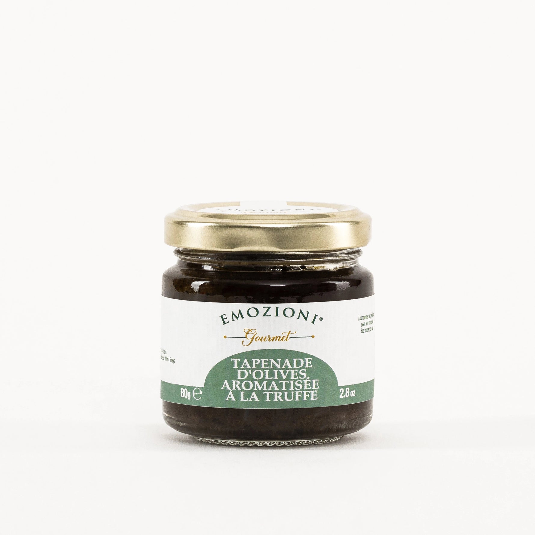 Tapenade d'olives aromatisée à la truffe - 80 g - Emozioni Gourmet